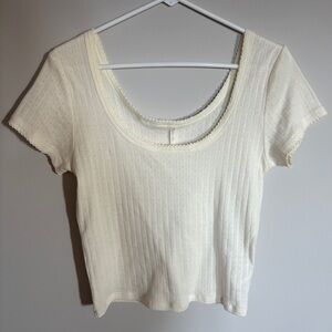 Rylee & Cru Pointelle Top